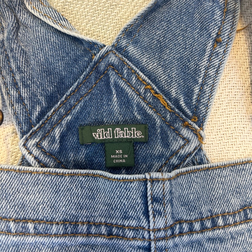 Denim overalls